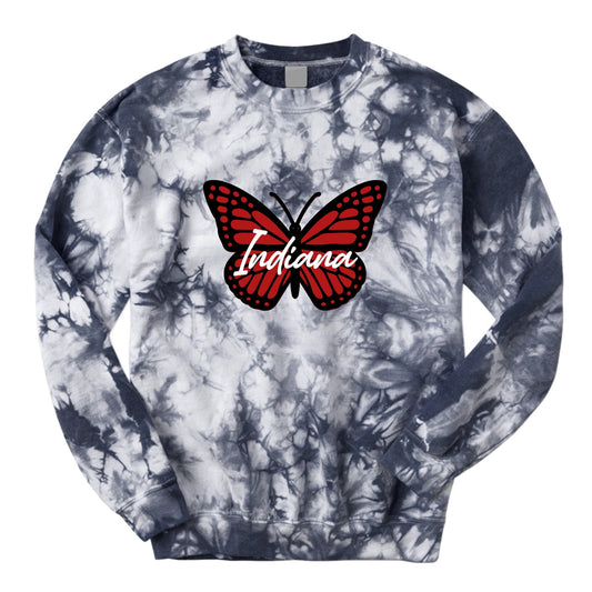 Butterfly Tie Dye Crewneck