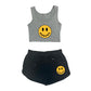 Smile Crop Tank & Shorts Set