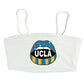 Open Mouth Spaghetti Strap Crop Top
