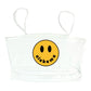 Smile Slit Crop Top