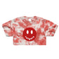 Happy Tie Dye Crop Tee