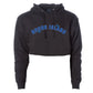 Flutter Crop Hoodie