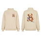Teddy Bear Football Mock Neck