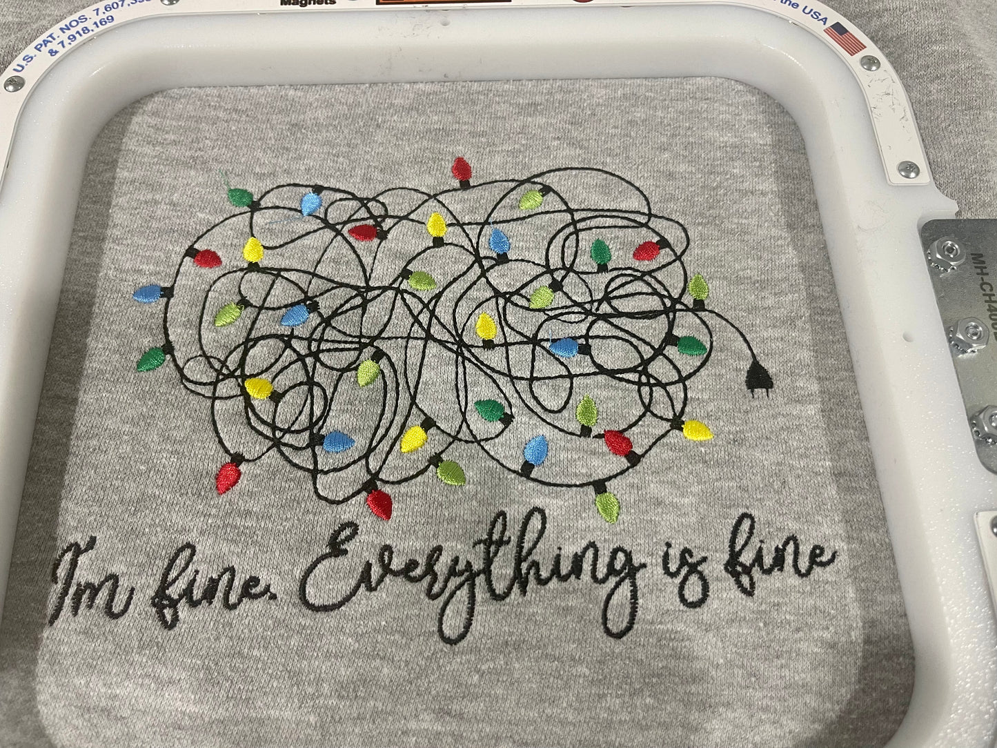 I'mFineEvertythingisFine-Embroidered