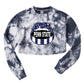 Open Mouth Tie Dye Crop Crewneck