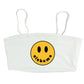 Smile Spaghetti Strap Crop Top