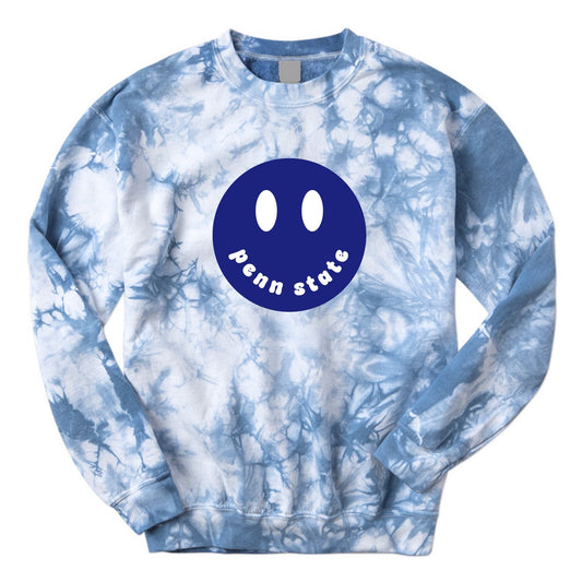 Happy Tie Dye Crewneck