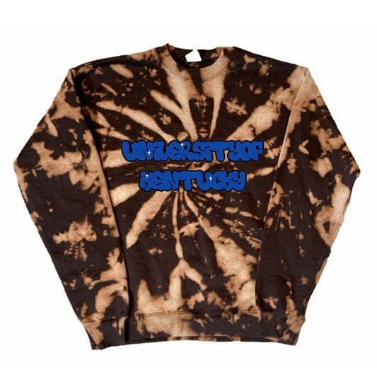 Graffiti Bleach Crewneck