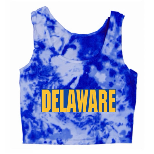 Bold Tie Dye Crop Tank