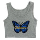 Butterfly Crop Tank