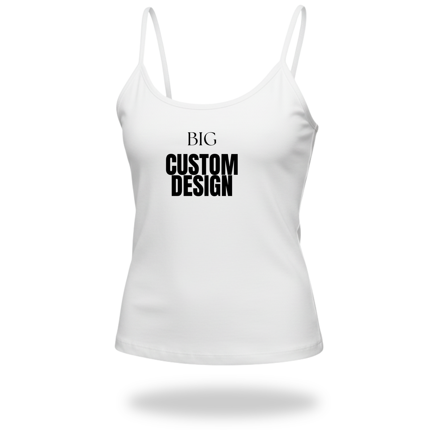 Big/Little Custom Spaghetti Strap Tank