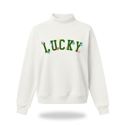 Lucky Charms Mock Neck