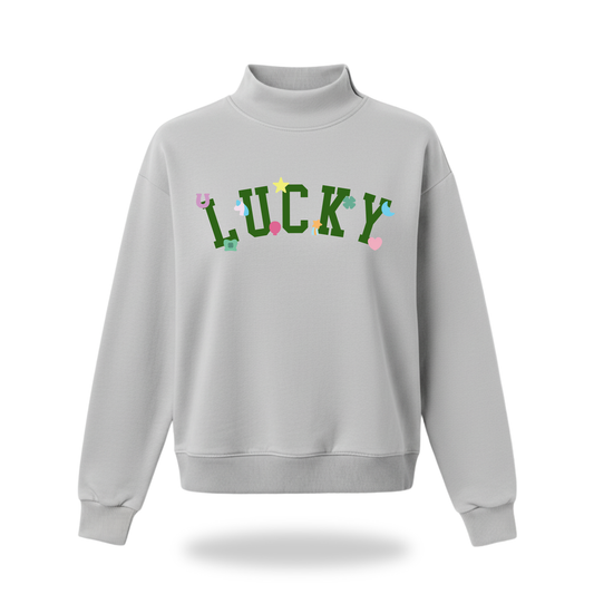 Lucky Charms Mock Neck