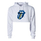 Tongue Crop Hoodie