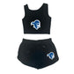 School Crop Tank & Shorts Set