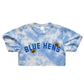 Football Tie Dye Crop Tee