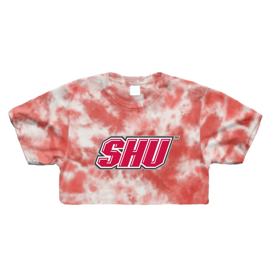 School Tie Dye Crop Tee