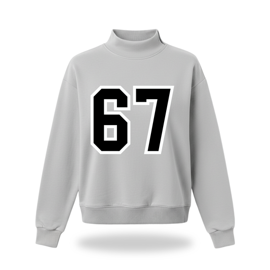 67 Mock Neck