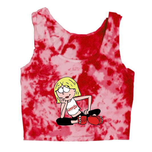 Lizzie Tie Dye Crop Tank