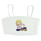 Lizzie Spaghetti Strap Crop Top