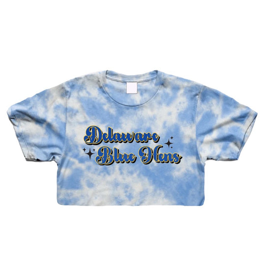 Retro Tie Dye Crop Tee