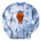 Drippy Smile Tie Dye Crewneck