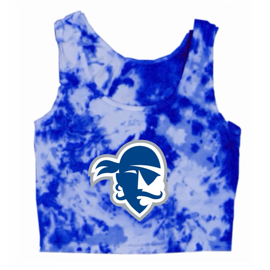 School Tie Dye Crop Tank