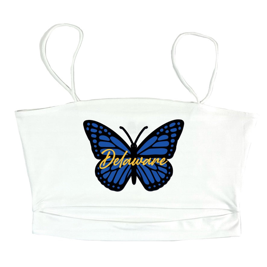 Butterfly Slit Crop Top