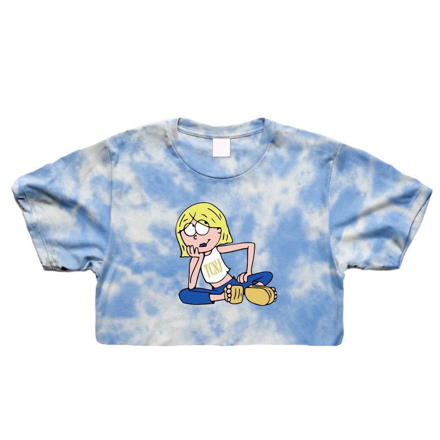 Lizzie Tie Dye Crop Tee