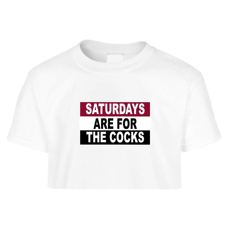 Saturdays Crop Tee