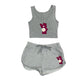 Bear Crop Tank & Shorts Set