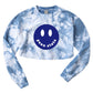 Happy Tie Dye Crop Crewneck