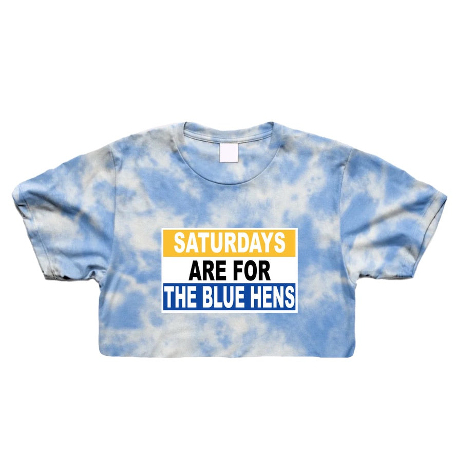 Saturdays Tie Dye Crop Tee