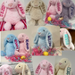 Easter Plush Bunnies-Embroidered