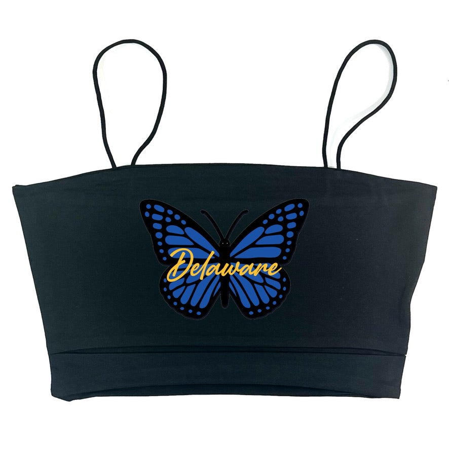 Butterfly Slit Crop Top