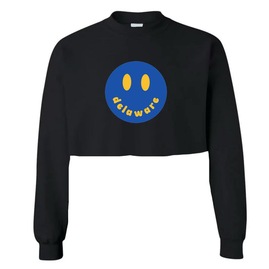 Happy Crop Crewneck