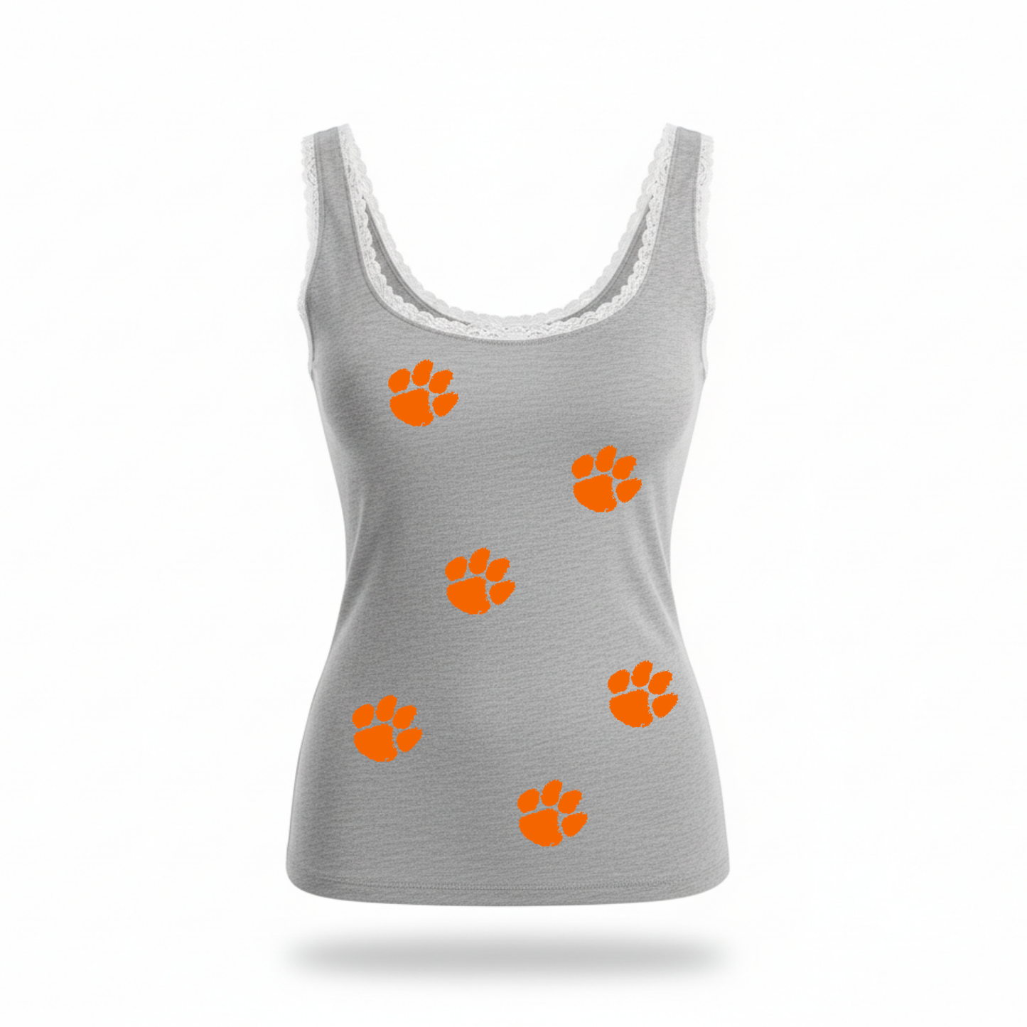 Campus Club Lace Trim Tank