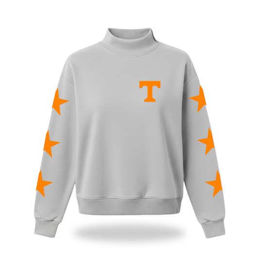 Campus Stars Mock Neck
