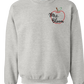 Teacher Crewneck- Design Transfer Personalized Apple Outline