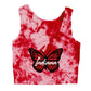 Butterfly Tie Dye Crop Tank