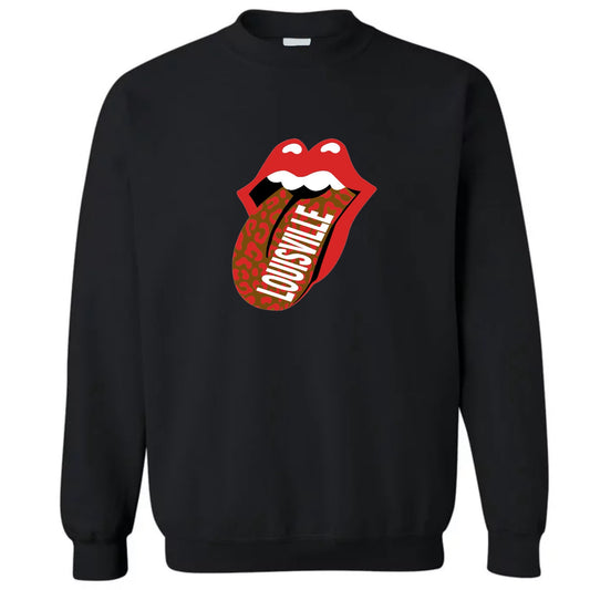 Cheetah Tongue Crewneck