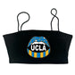 Open Mouth Spaghetti Strap Crop Top