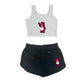 Bear Crop Tank & Shorts Set
