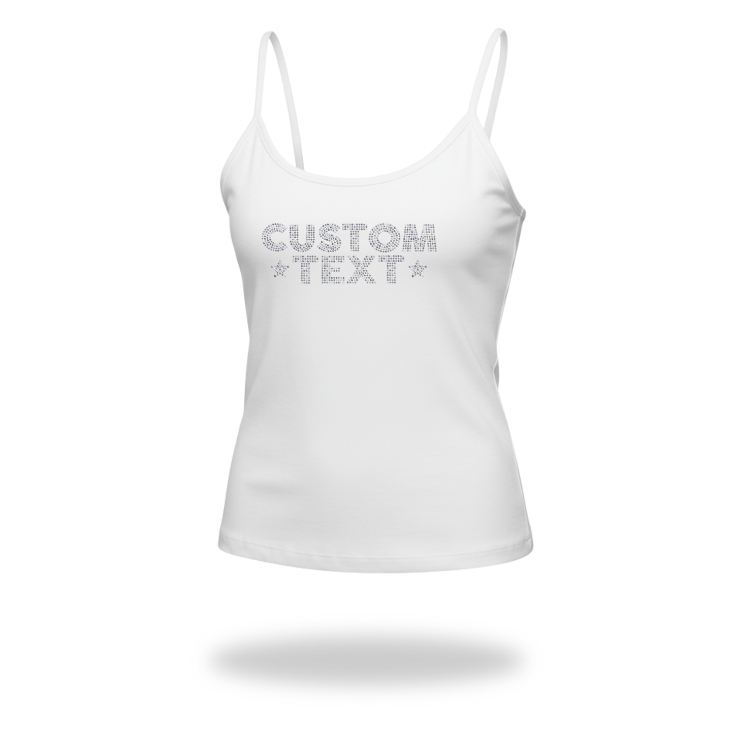 Diamond Spaghetti Strap Tank