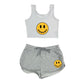 Smile Crop Tank & Shorts Set