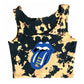 Tongue Bleach Crop Tank