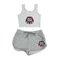 Open Mouth Crop Tank & Shorts Set