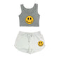 Smile Crop Tank & Shorts Set