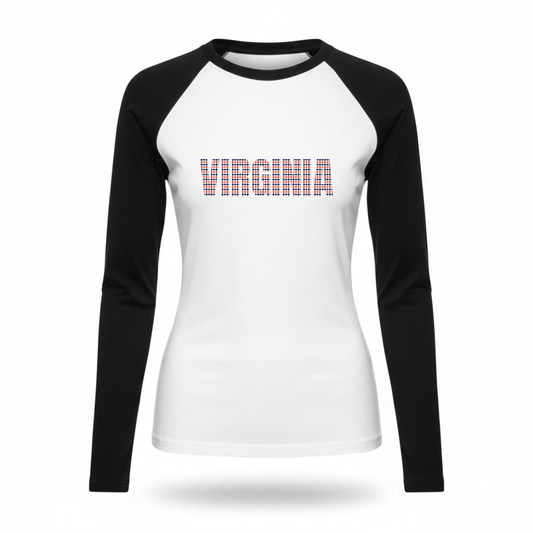 Gingham Fitted Long Sleeve