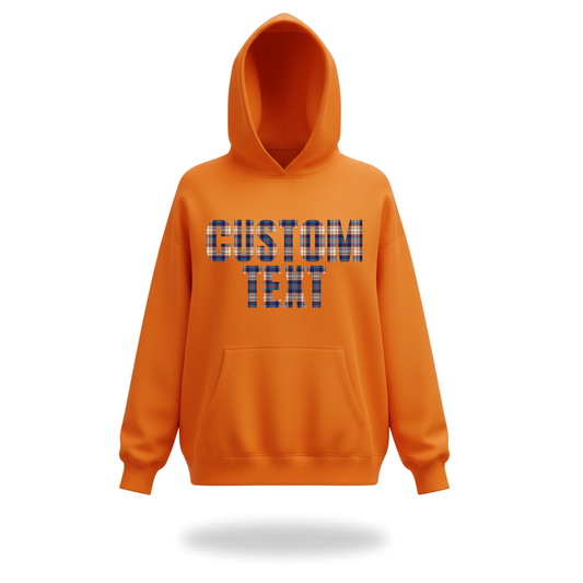 Gingham Sports Sweatshirt